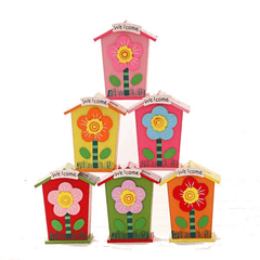 1 Stück Holz Geld Sparen Kleines Haus Blume Liebe Herz Tier Box Geschenk Neuheiten Spielzeug