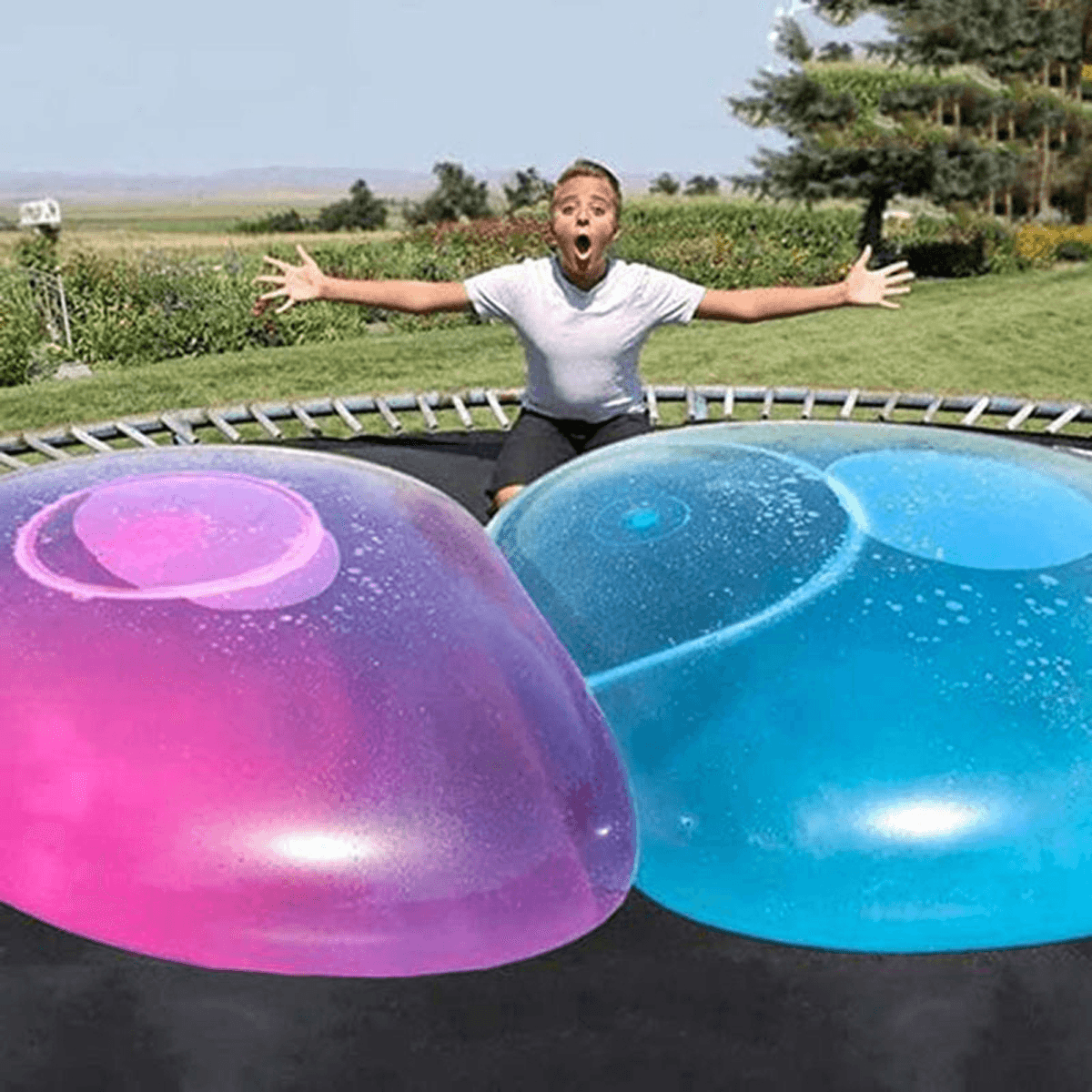 120CM Multi-Color Bubble Ball Gonfiabile Riempimento Acqua Giocattoli Palla Gigante per Bambini Giocano Regalo