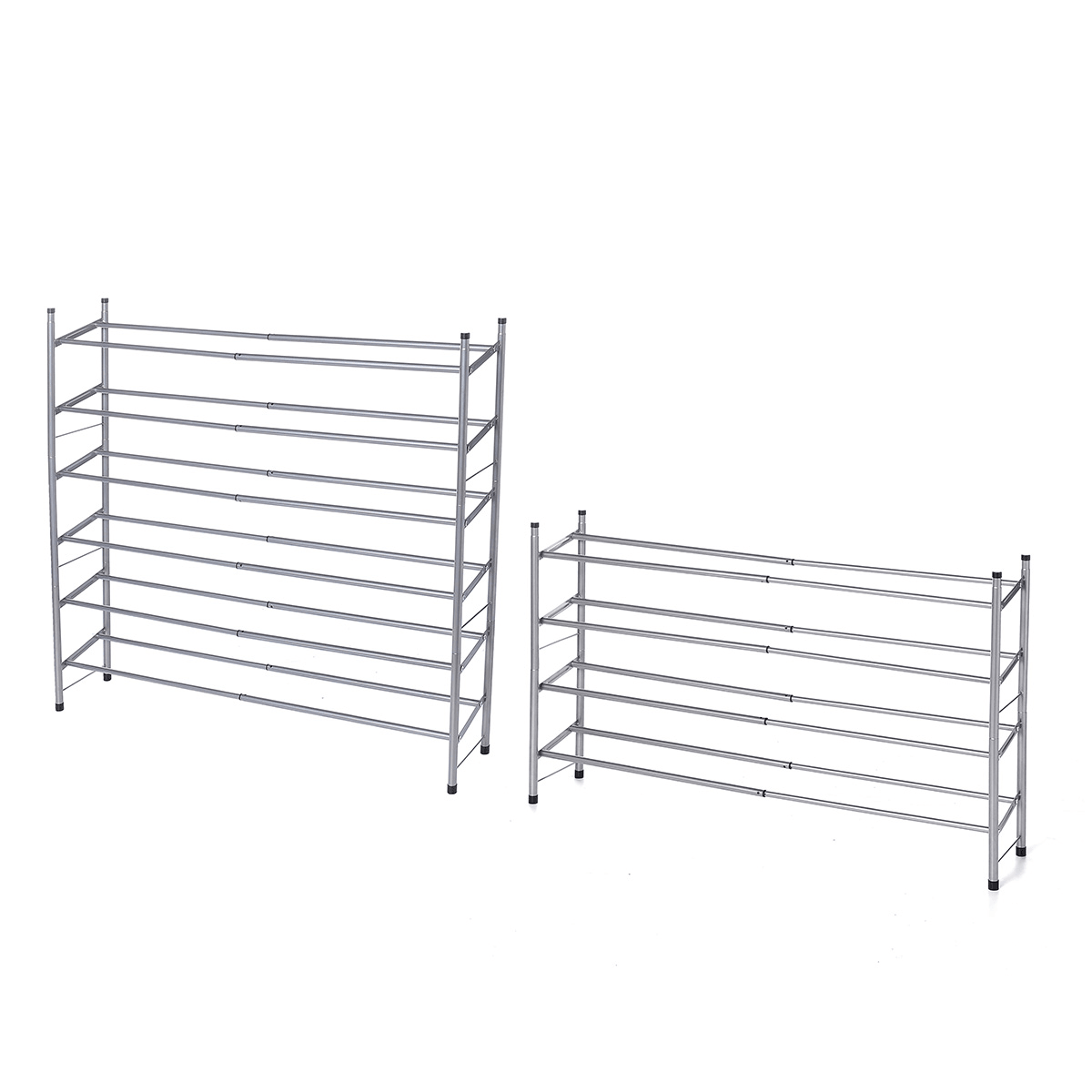 4/6 Tiers Shoe Racks Shelf Space Saving Storage Organiser Holder Stand Adjustable