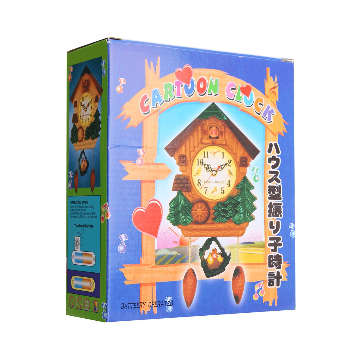 Wall Clock Cuckoo Clock Living Room Bird Alarm Toys Modern Brief Children Decorations Home Day Time Alarm