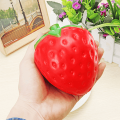 Squishy Strawberry Jumbo 11.5Cm Slow Rising Soft Fruit Collection Gift Decor Toy