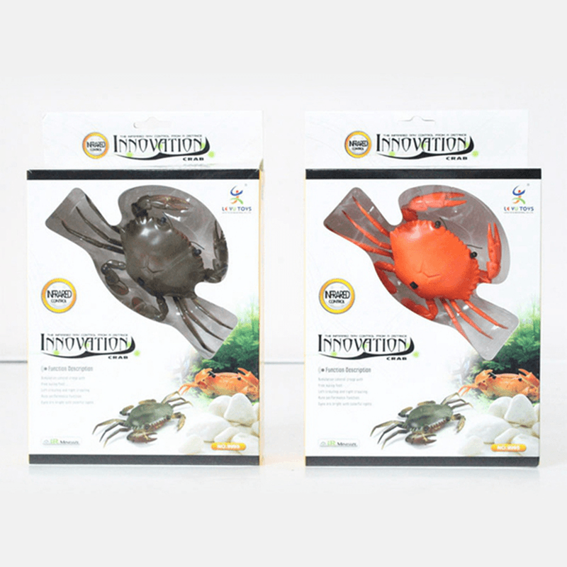 LE YU Infrared Remote Control Crab Simulation RC Animal Toy 9995