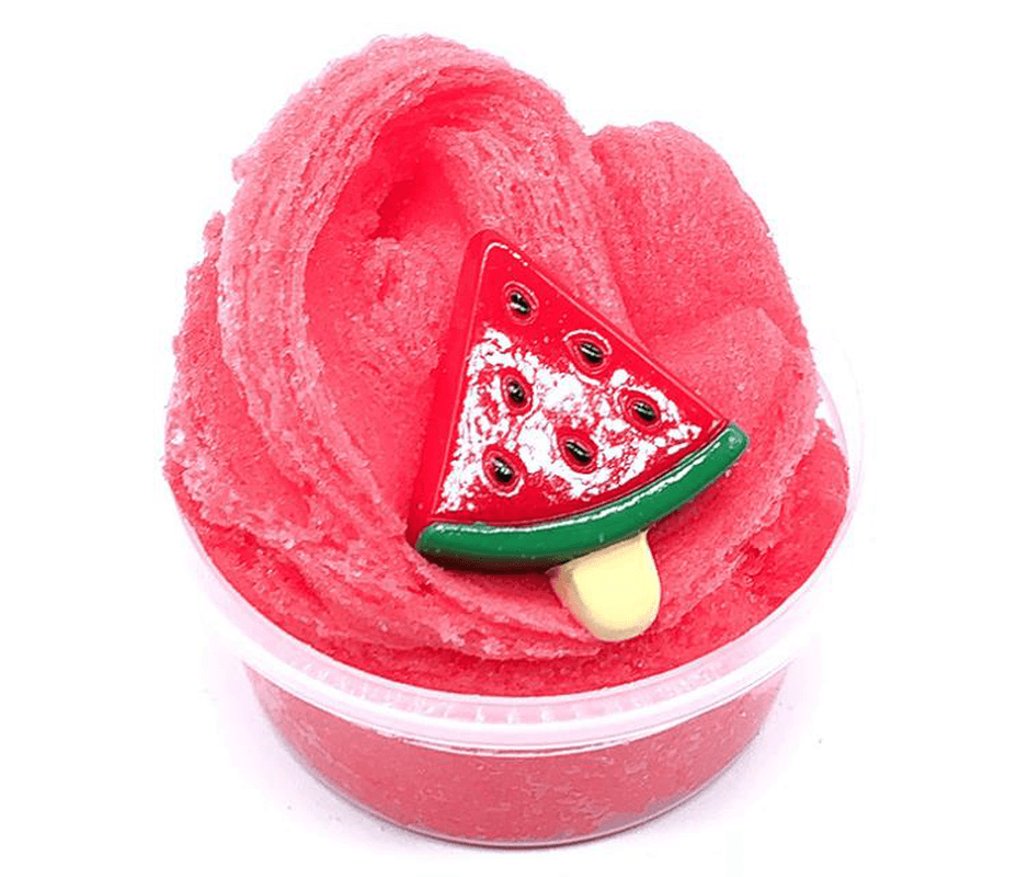 120ML Fruit Slime Brushed Crystal Cotton Clay Decompression DIY Gift Stress Reliever