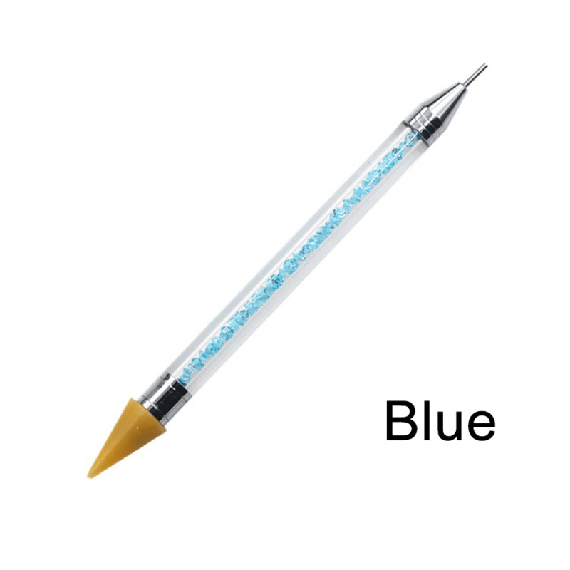 Dual-Headed Nail Rhinestone Picker Wax Pen Manicure Tools Dotting Pencil Decoration