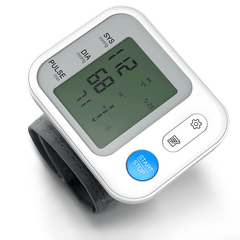 Cuff Wrist Blood Pressure Monitor Digital Automatic Sphygmomanometer Tonometer for Measuring Arterial Pressure