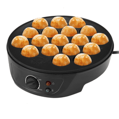 Takoyaki Grill Pan Plate Cooking Octopus Ball Maker Baking 220V 750W 18 Holes