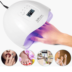 80W UV LED Nail Dryer Lamp Infrared Sensing Painless Mode Manicure UV Lamp