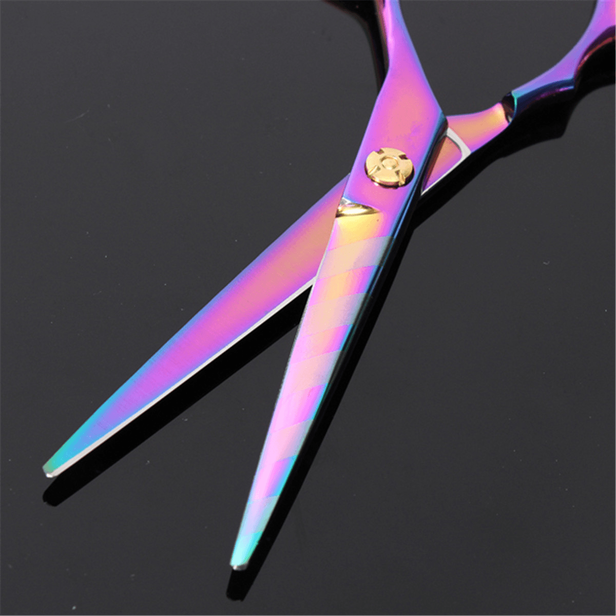 3 Pcs/Set Professional Stainless Steel Hair Cutting Thinning Scissors Barber Tool Hair Scissor Comb Set Hairdressing Shears Kit