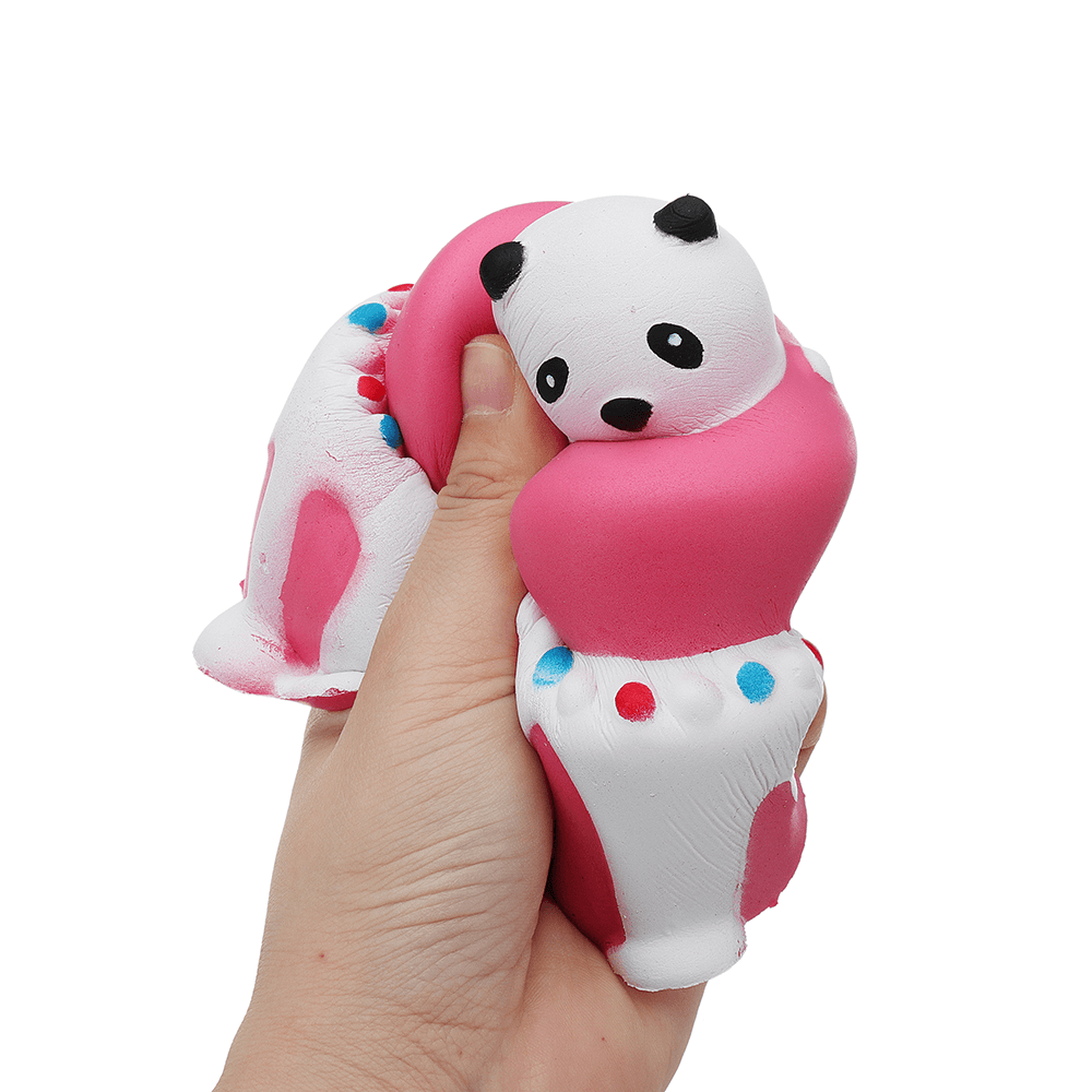 Bear Head Cake Squishy 11*11.5CM Slow Rising with Packaging Collection Gift Soft Toy