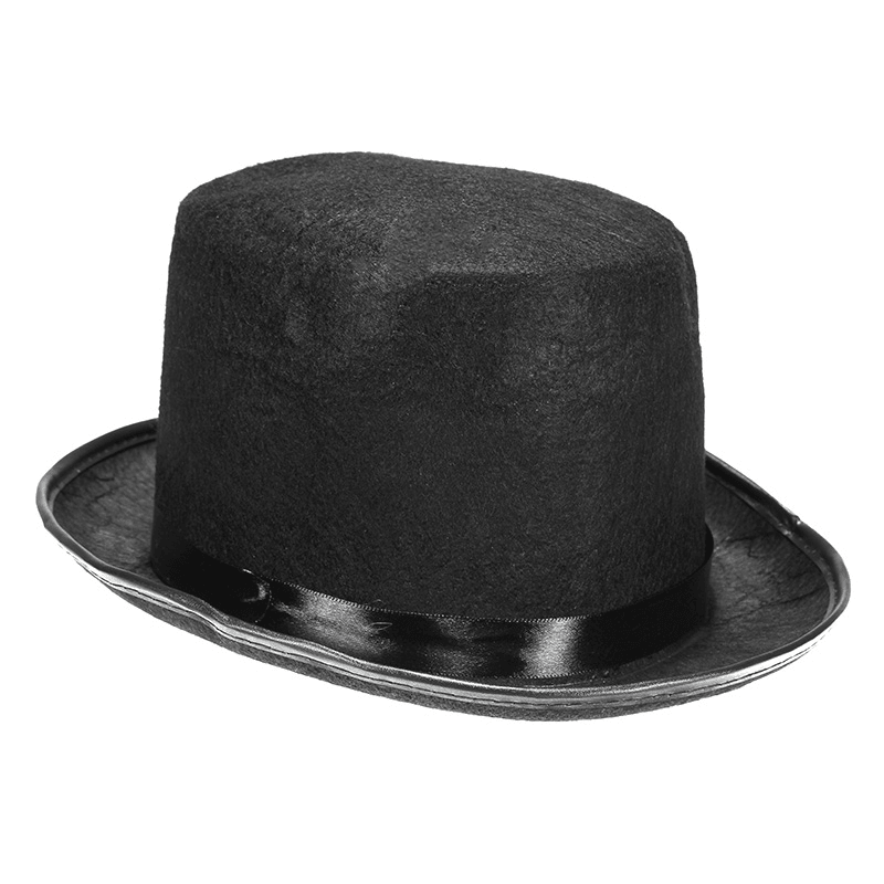 Halloween Zauberer Vampir Erwachsene Kinder Magic Black High Hat