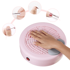 40W Strong Power Mute Nail Suction Dust Collector with Filter Nail Vacuum Cleaner Nail Fan Nail Art Equipment