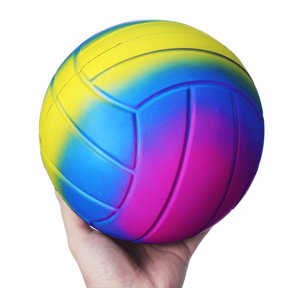 Cooland Riesiger Galaxie-Volleyball-Squishy, ​​20 cm, riesiges, langsam steigendes Spielzeug, Cartoon-Geschenkkollektion