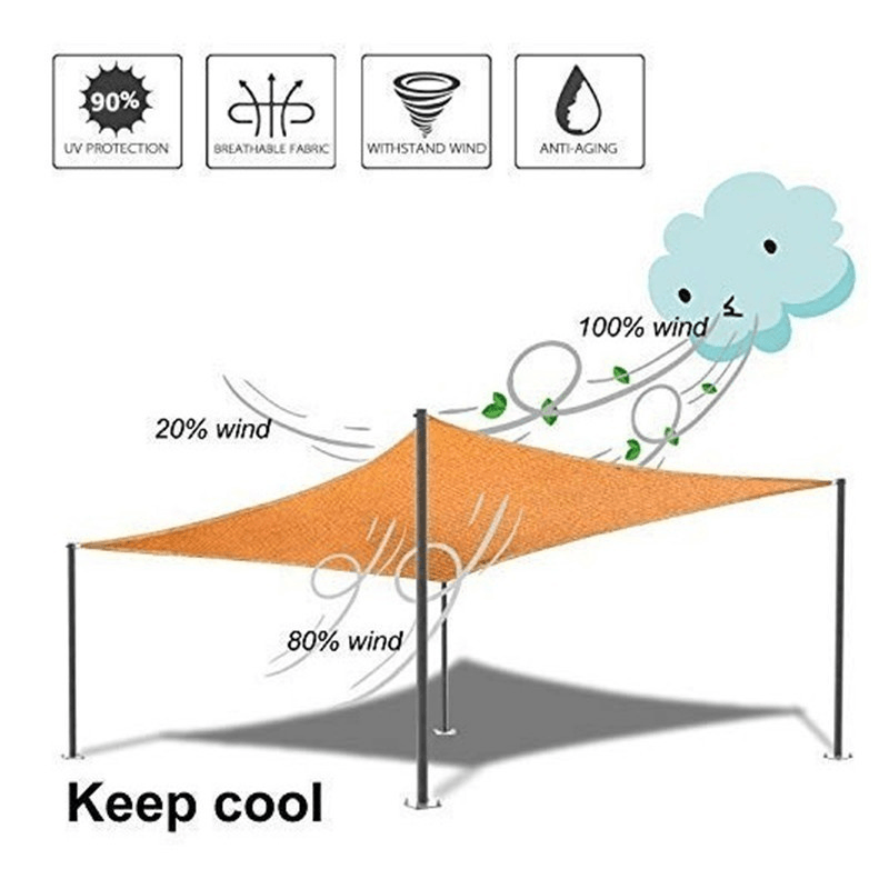 4*5 / 4*6 M Punched Encrypted Thicken Sunscreen Net Multifunctional for Sunshade Dustproof Flower Shed Farm