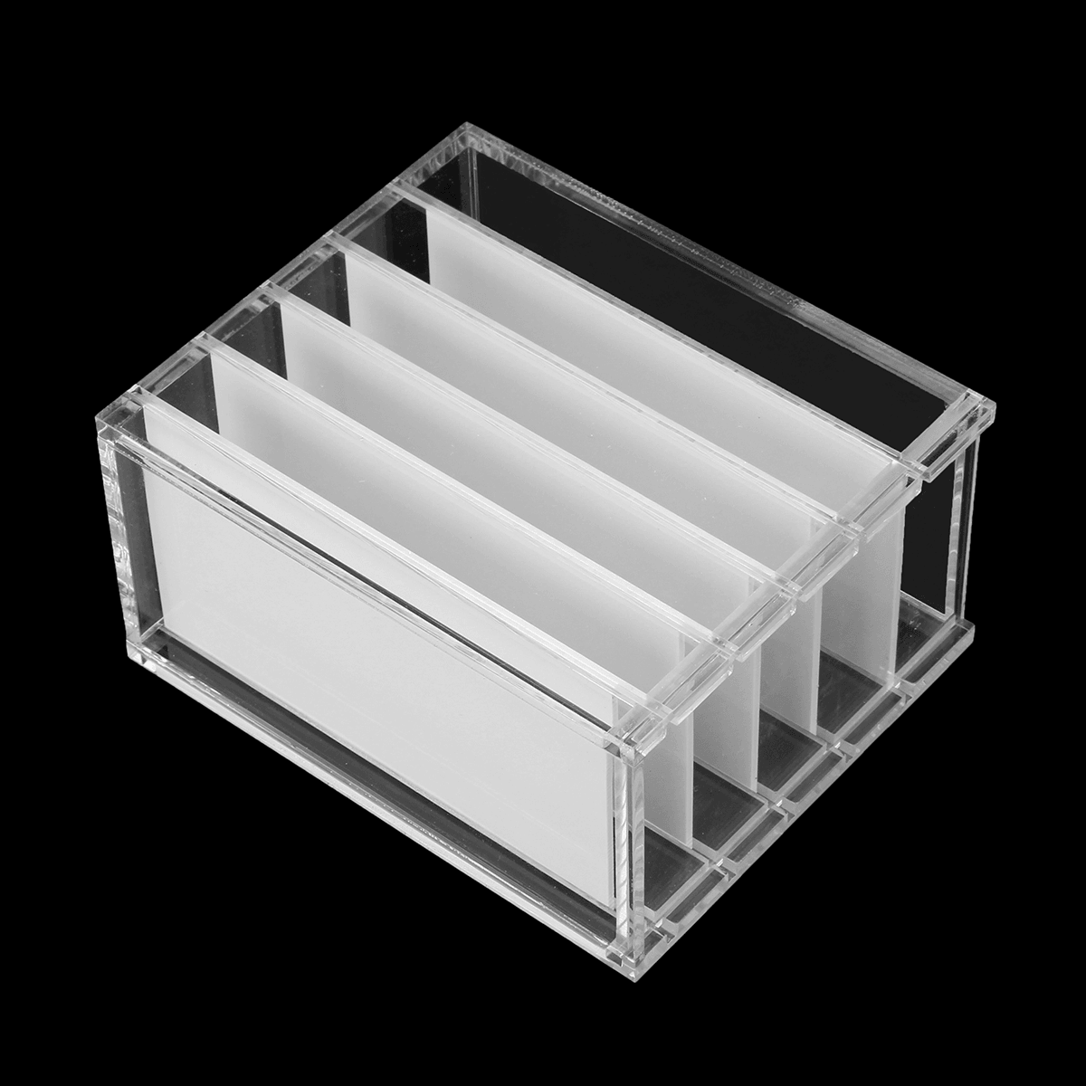 5 Layer Clear Eyelash Storage Acrylic Box Cosmetic Organizer Eyelashes Glue Pallet Holders