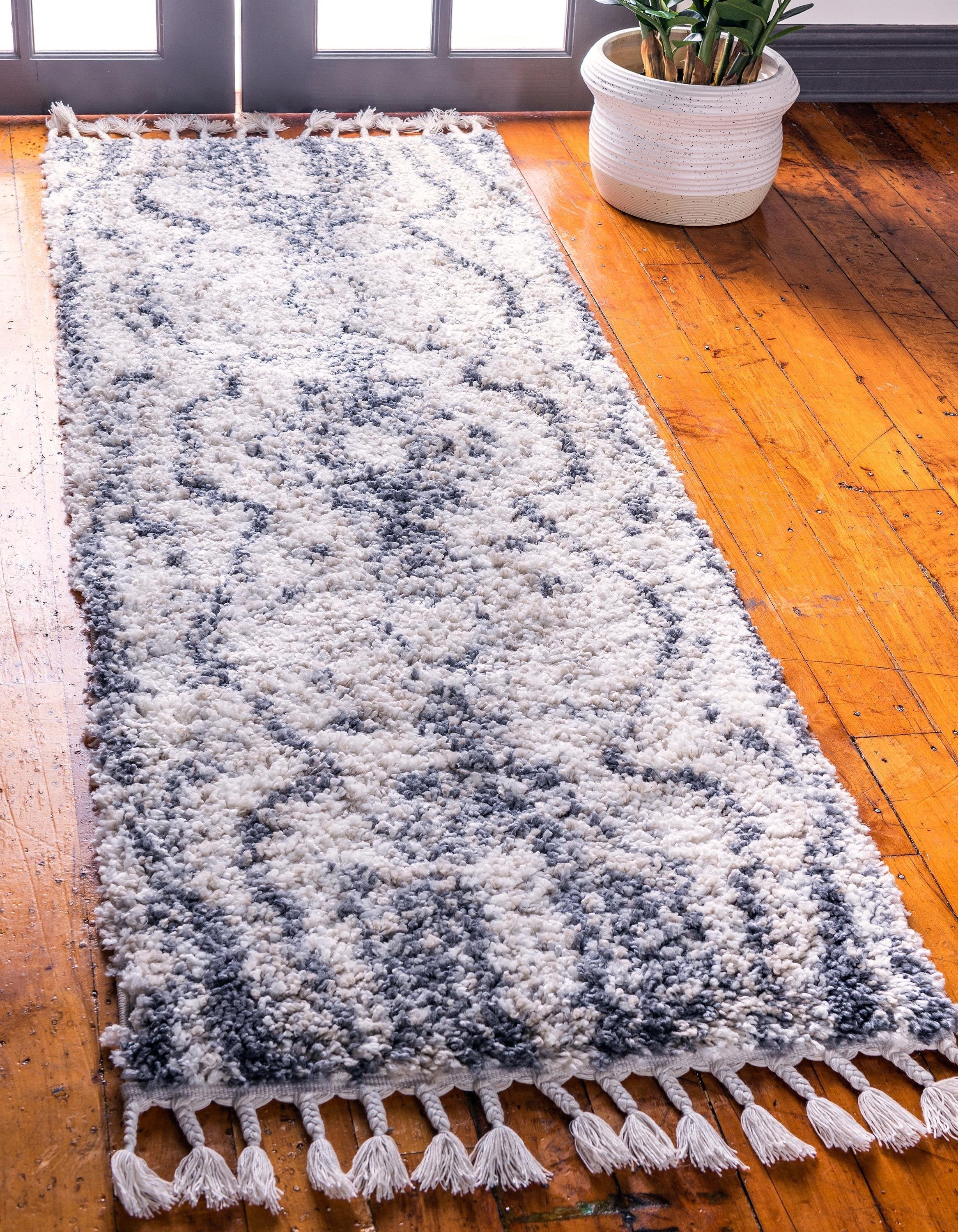 Quinten - Marble Color Mix Shaggy Rug