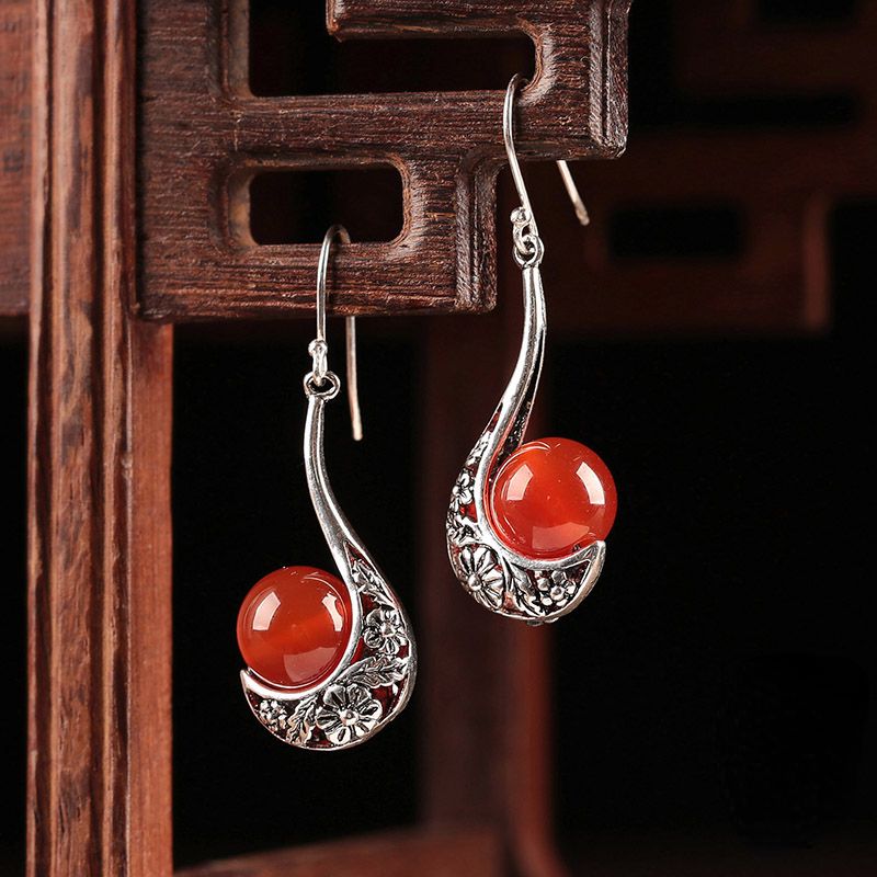 Antique Earrings Temperament Personality Versatile Pendant Simple and Generous Earrings