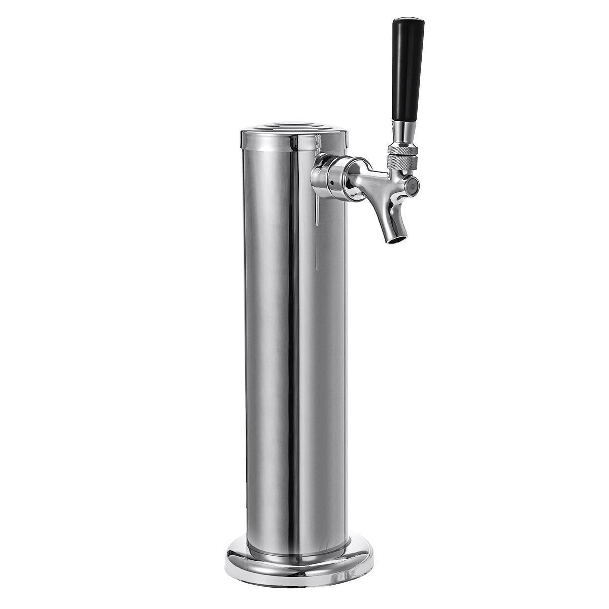 Edelstahl Juice Brewage Draft Single Dispenser Faucet Tap Drink Tower Bar 