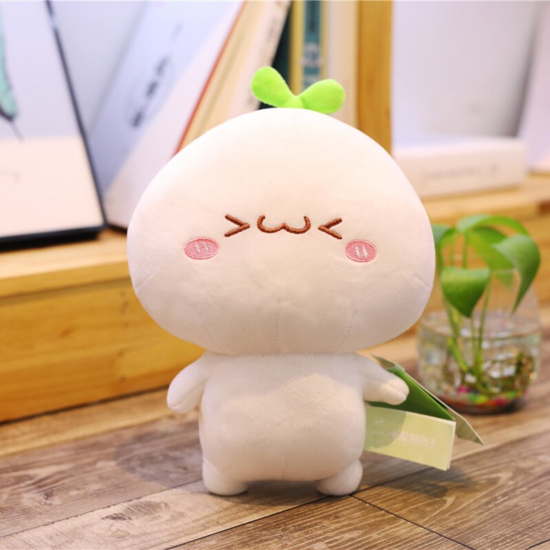 Emoticonos suaves de peluche de plántula Kawaii