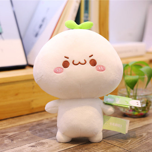 Emoticonos suaves de peluche de plántula Kawaii