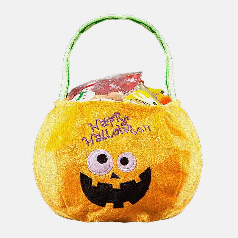 Children Halloween Style Pattern Casual Go Out Candy Sugar Carry Bag Handbag