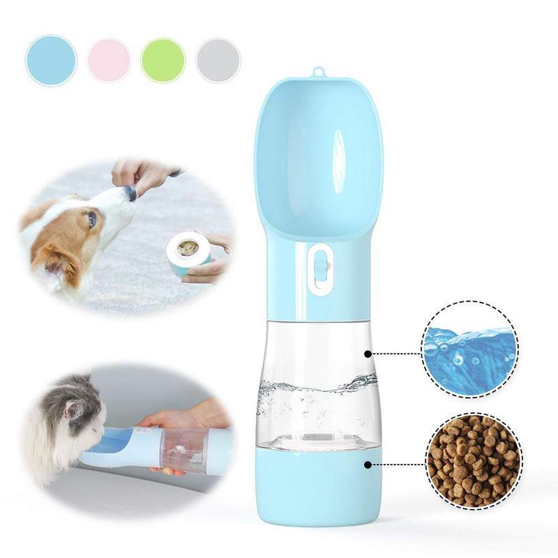 Tasse Welpen Hund Katze Haustier Wasserflasche Trinken Reisen Tragbarer Futterautomat BAP-frei