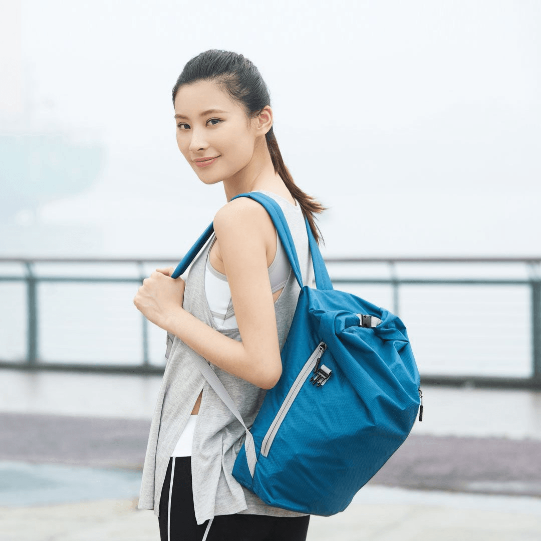 Mochila para exteriores Bolsa plegable para deportes ligeros Bolsa portátil para acampar Senderismo Mochila escolar de XIAOMI YOUPIN 