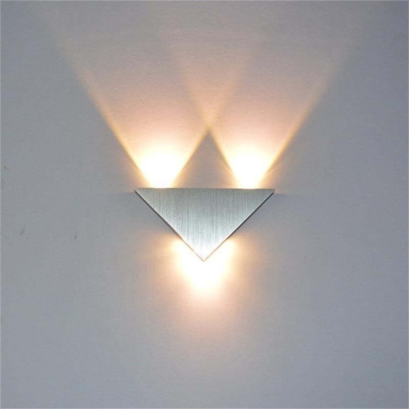 Modern LED Triangle Wall Lamp