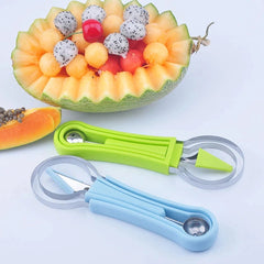 4 In 1 Stainless Steel Melon Baller Scoop Set