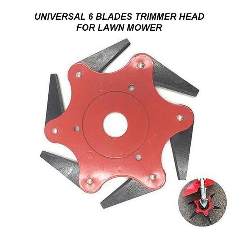 Universal 6-Steel Razors Trimmer Head