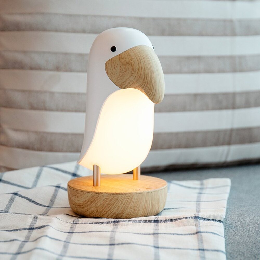 Textured Healing Bird Night Light