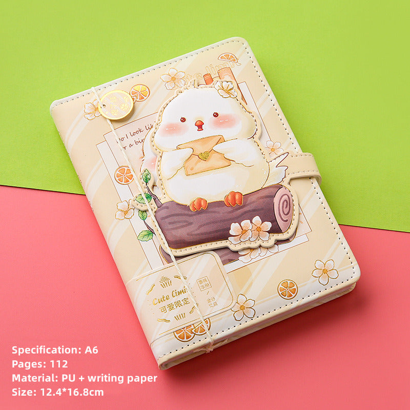 Cute Cartoon Notebook Magnetic Button