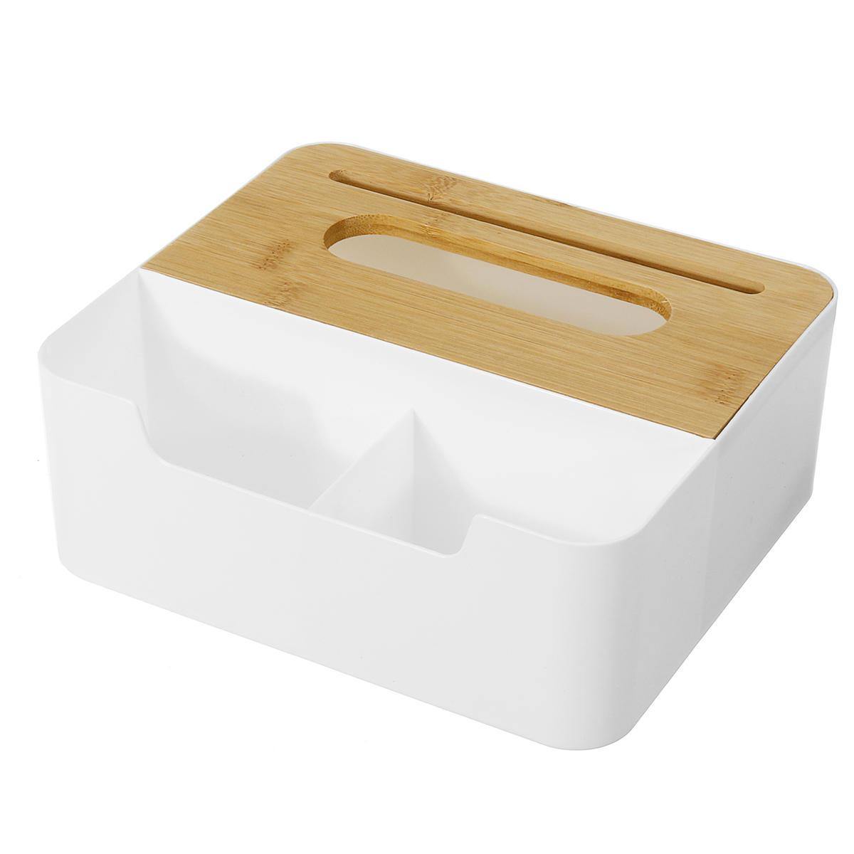 Tissue Box Toilet Paper Cover Storage Case Napkin Holder Home Office Car Decor