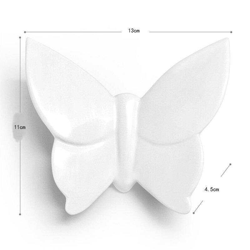 3D Resin Butterfly for Wall Poster Home Decoration TV Back Ground Wall Decoration Resin Artware Stickers