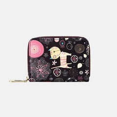 Women PU Leather RFID Anti-theft Organ Design Multi-Card SLot Mini Cute Purse