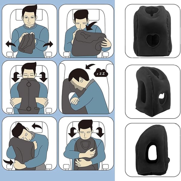 【LAST DAY SALE - 50% OFF】🔥Inflatable Travel Pillow