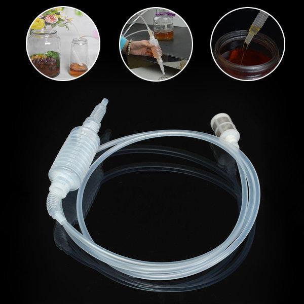 Home Brew Siphon Filter Hand Knead Brewing Siphon Tube Wine Making Multifunction Bar Tool