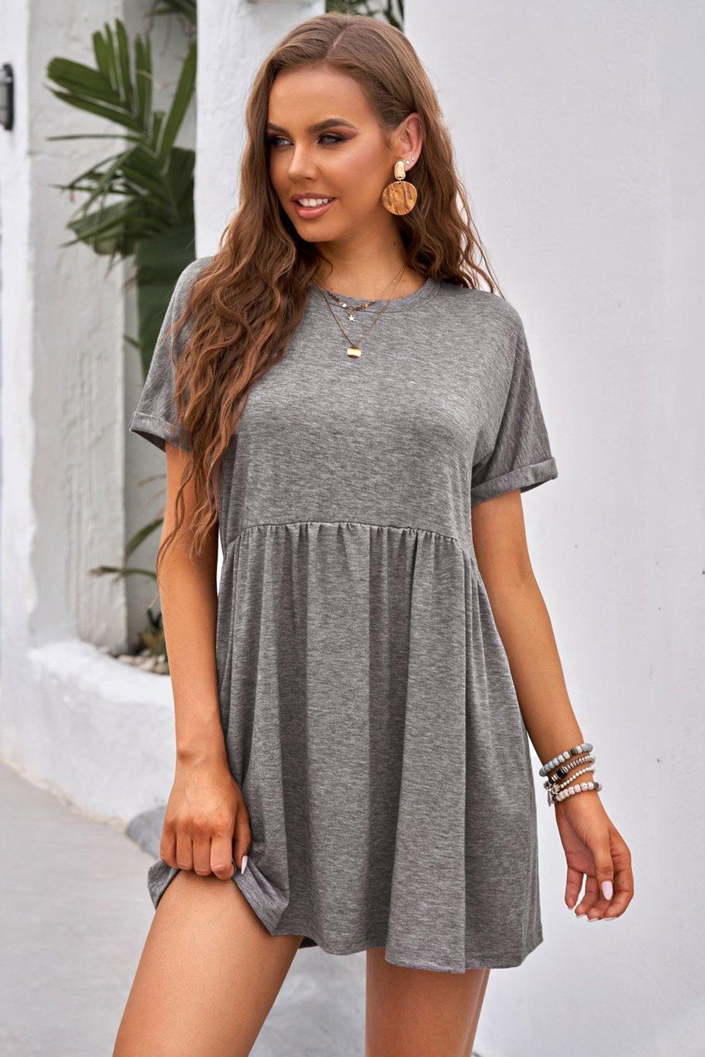 Empire Waist T-Shirt Dress