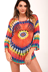 Colorful Sun Protection Swimsuit Cover Up