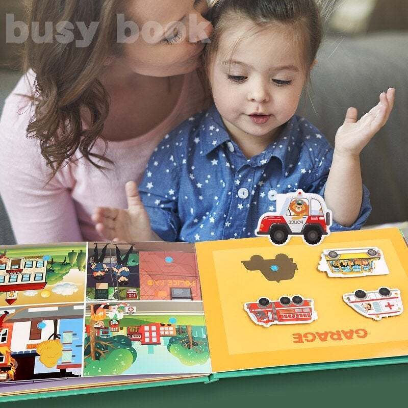 Montessori-Buch für Kinder zur Entwicklung von Lernfähigkeiten