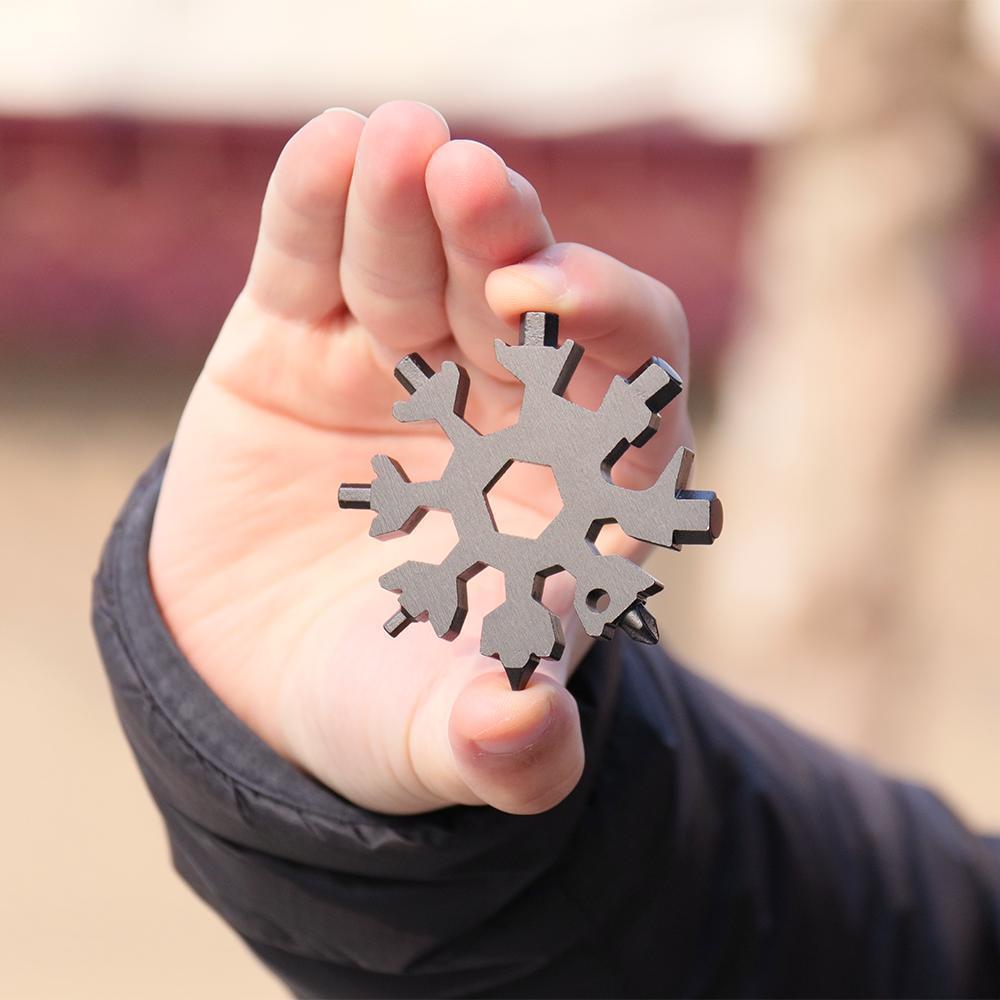 【LAST DAY SALE】18-in-1 Stainless Steel Snowflake Multi-Tool