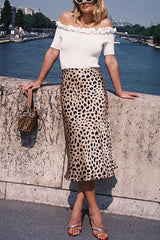 Street Fever Leopard Print Skirt