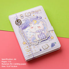 Cute Cartoon Notebook Magnetic Button