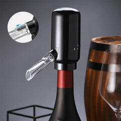 Electric Wine Aerator Pourer One-Button Wine Decanter