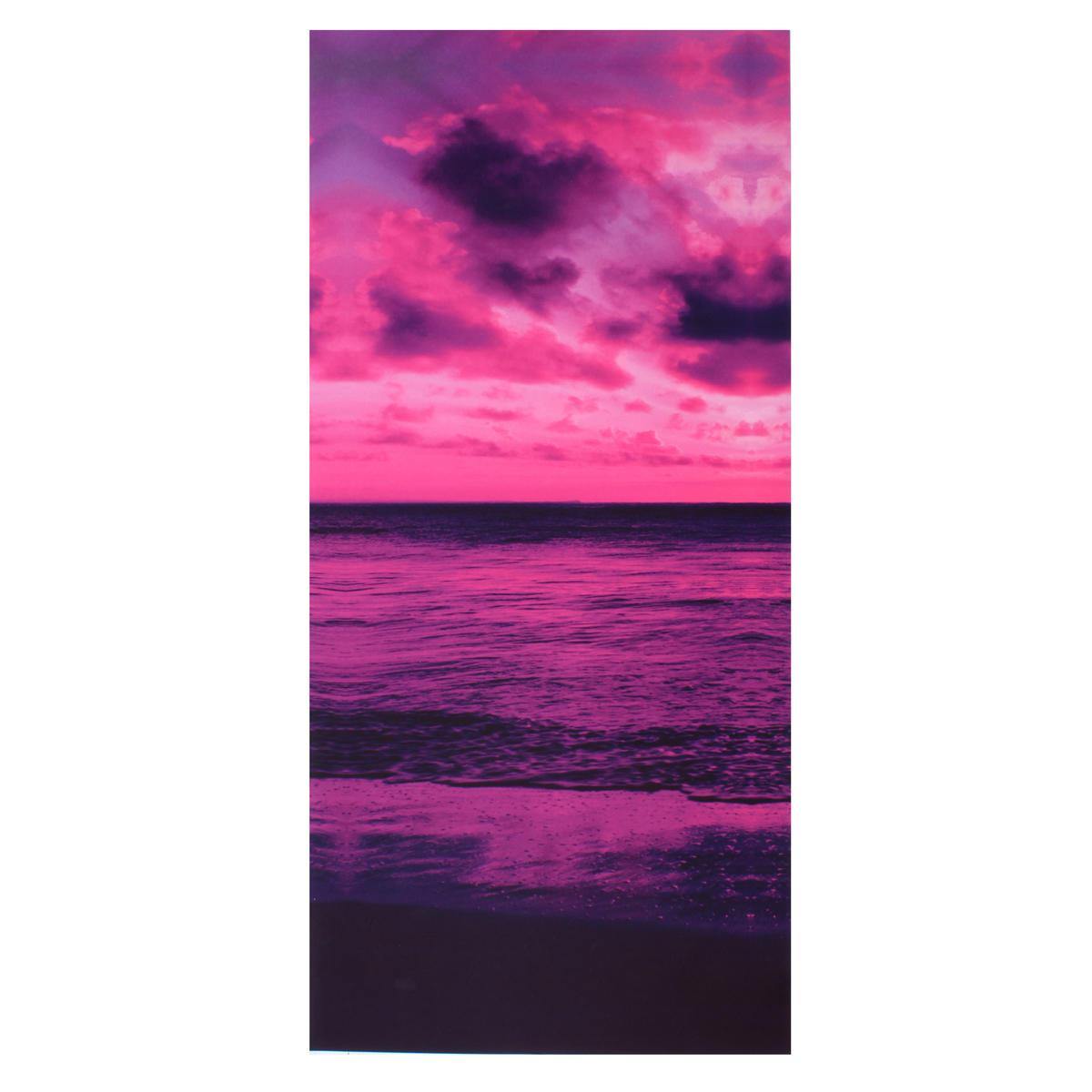 Purple Sea Sunset Modern Frameless HD Canvas Print Home Art Wall Picture Poster Wall Paintings