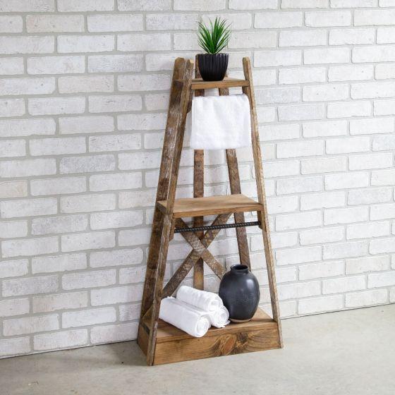 Magnolia - Three Tier Rustic Shelves