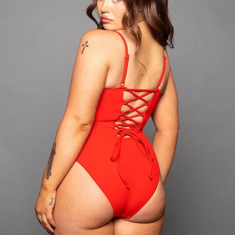 AquaLace Corset One-Piece