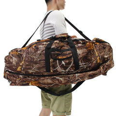 45.3" Protable Compound Bow Bag Camo Camouflage Storage Arrow Hunting Holder Storage Net