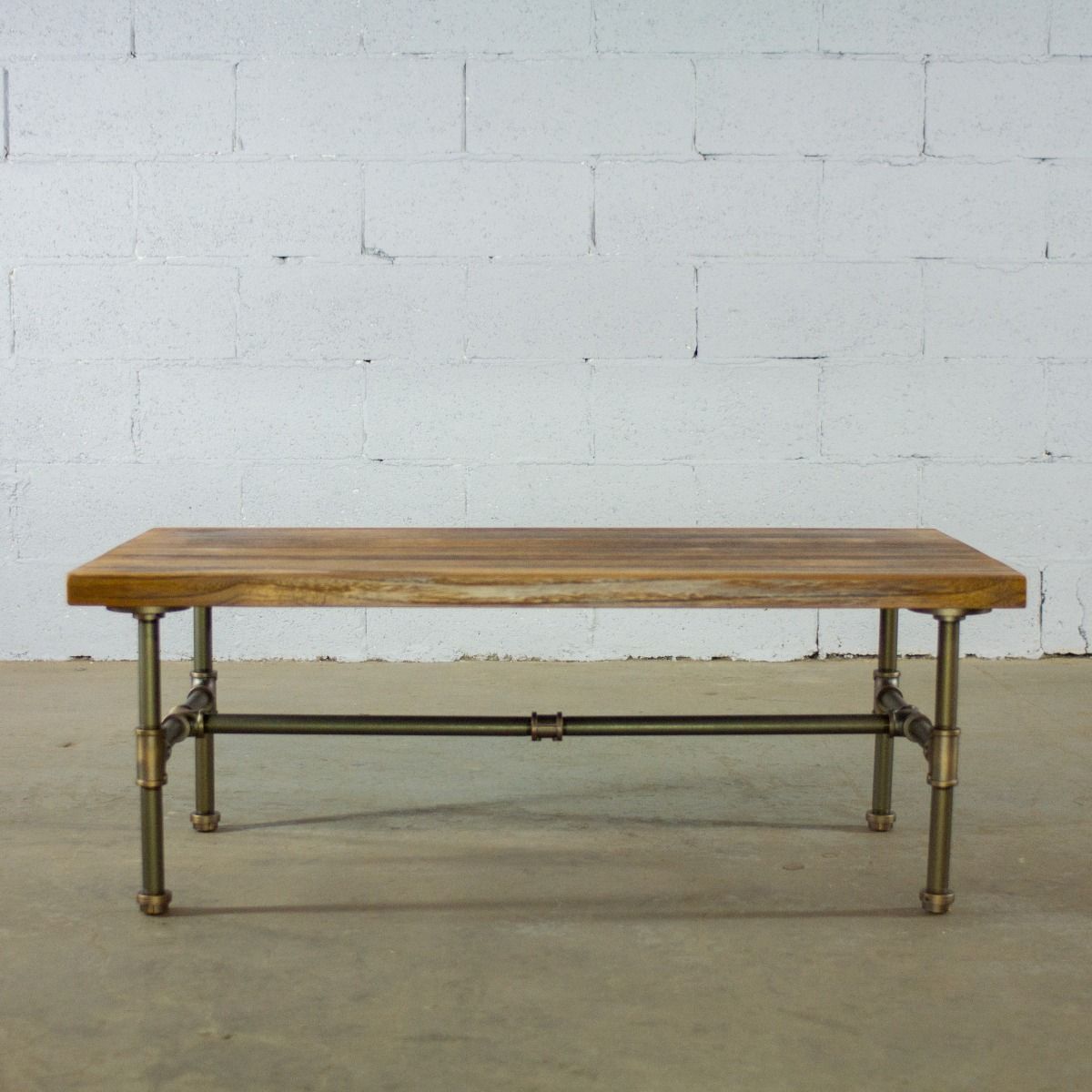 Modern Industrial Rectangular Coffee Table