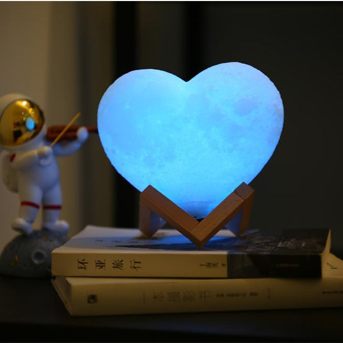 Cute Heart Shape Night Lamp Gift