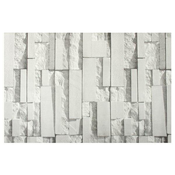 Brick Pattern 3D Textured Non-woven Wallpaper Sticker Background Home Decor Sticker